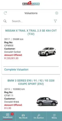 Bid4Cars android App screenshot 2